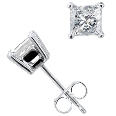 Star cut store diamond earrings