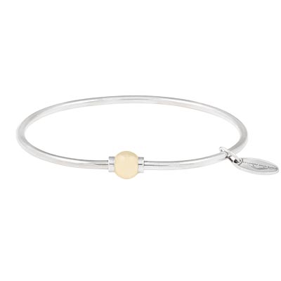 Cape Cod Style retailer 14K Single Bead Sterling Silver Bracelet