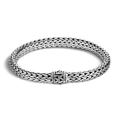 John Hardy Classic Chain Collection Box Chain Bracelet in Sterling Sil –  Day's Jewelers