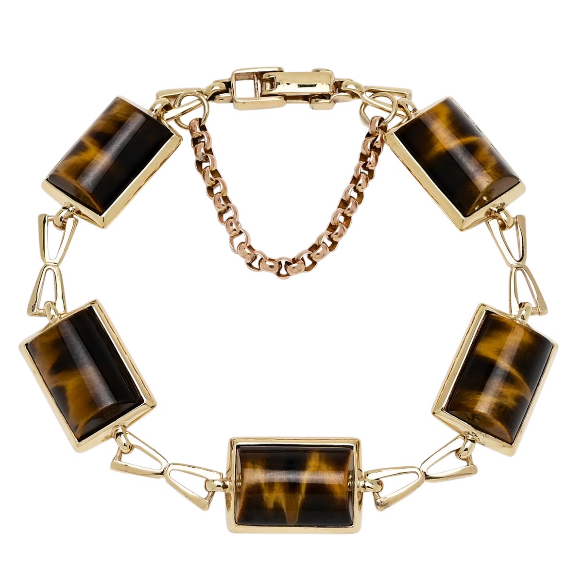 Tiger eye link on sale chain