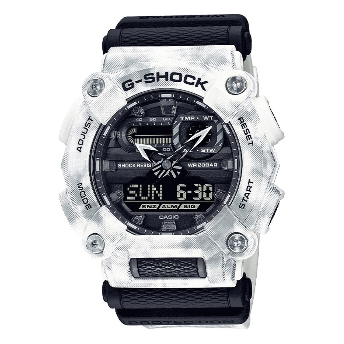 White g outlet shock mens