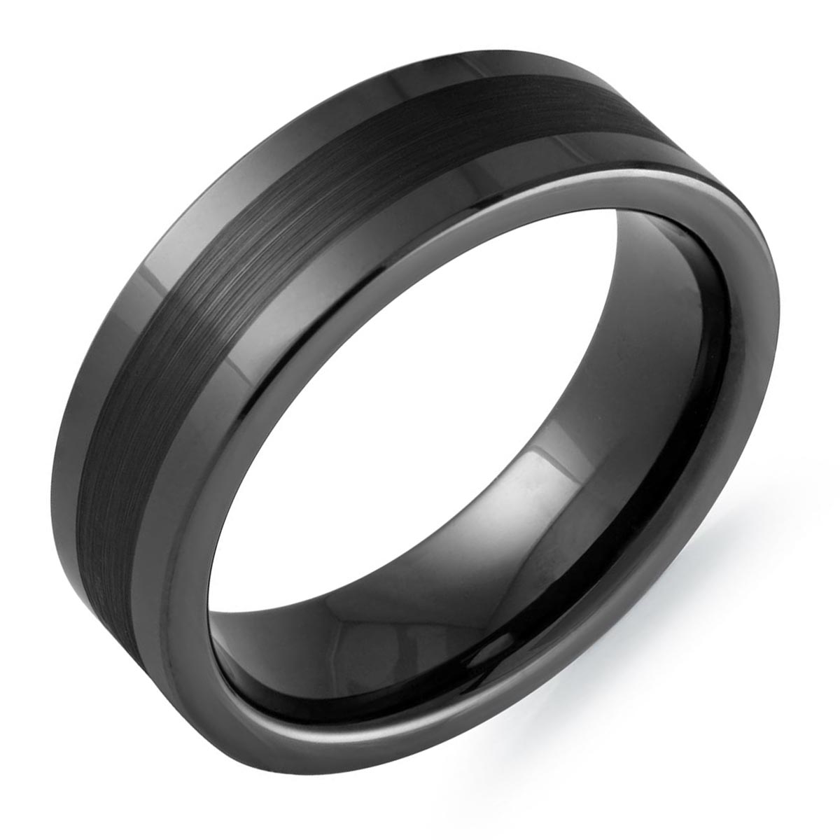 Men's Tungsten Ring outlet -8