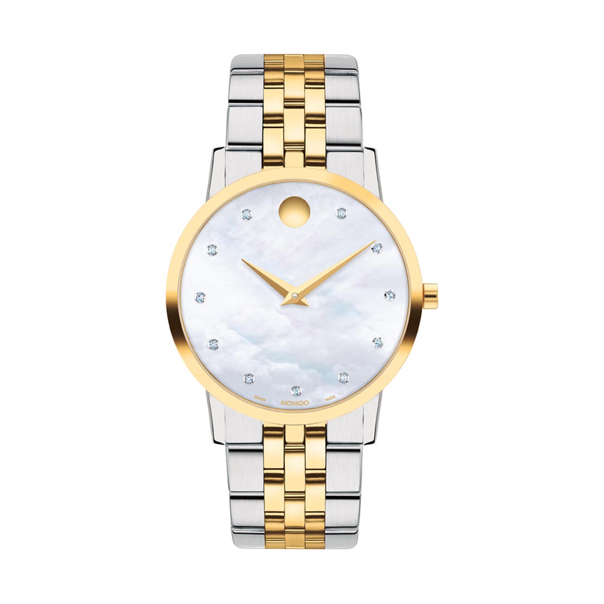 White movado hotsell women's watch