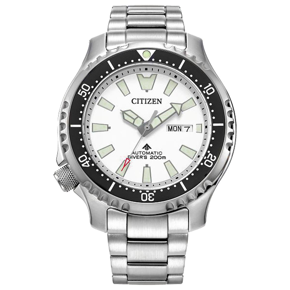 Citizen ProMaster Dive Automatic White Dial Men s Watch NY0150 51A