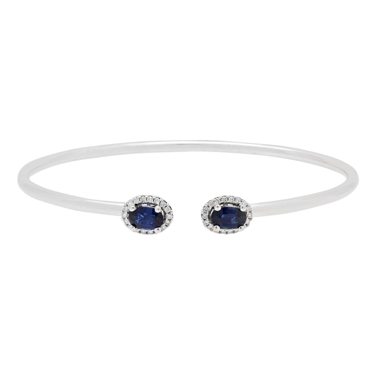 Blue sapphire bangle on sale bracelet