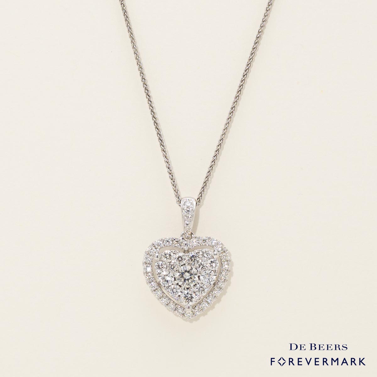 Diamond shops heart jewelry