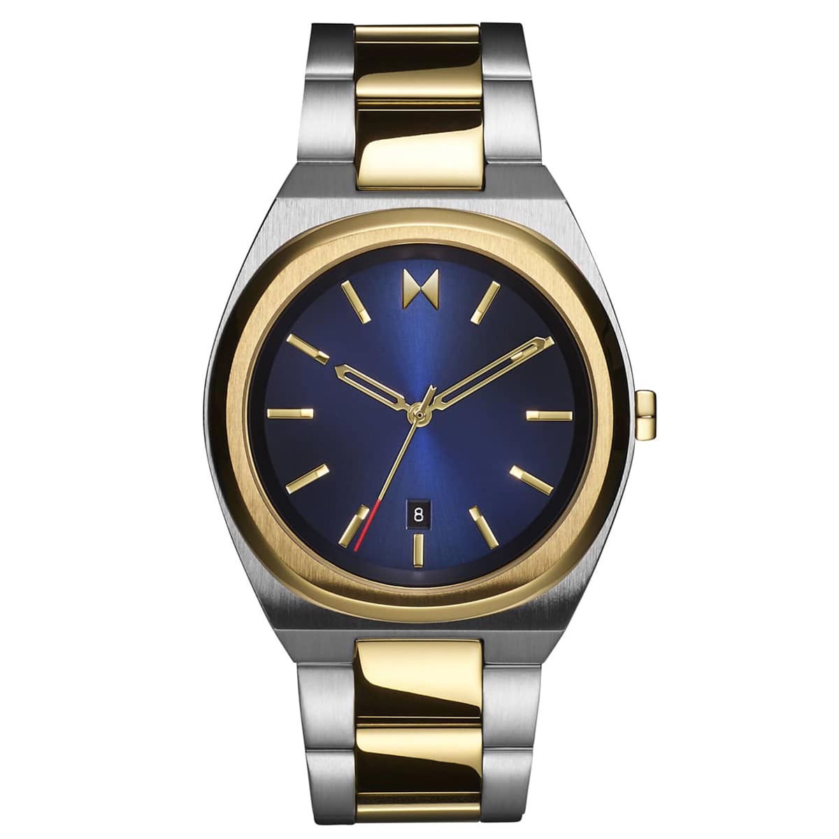 MVMT Odyssey II Mens Watch with Blue Dial and Stainless Steel with Yel Day s Jewelers