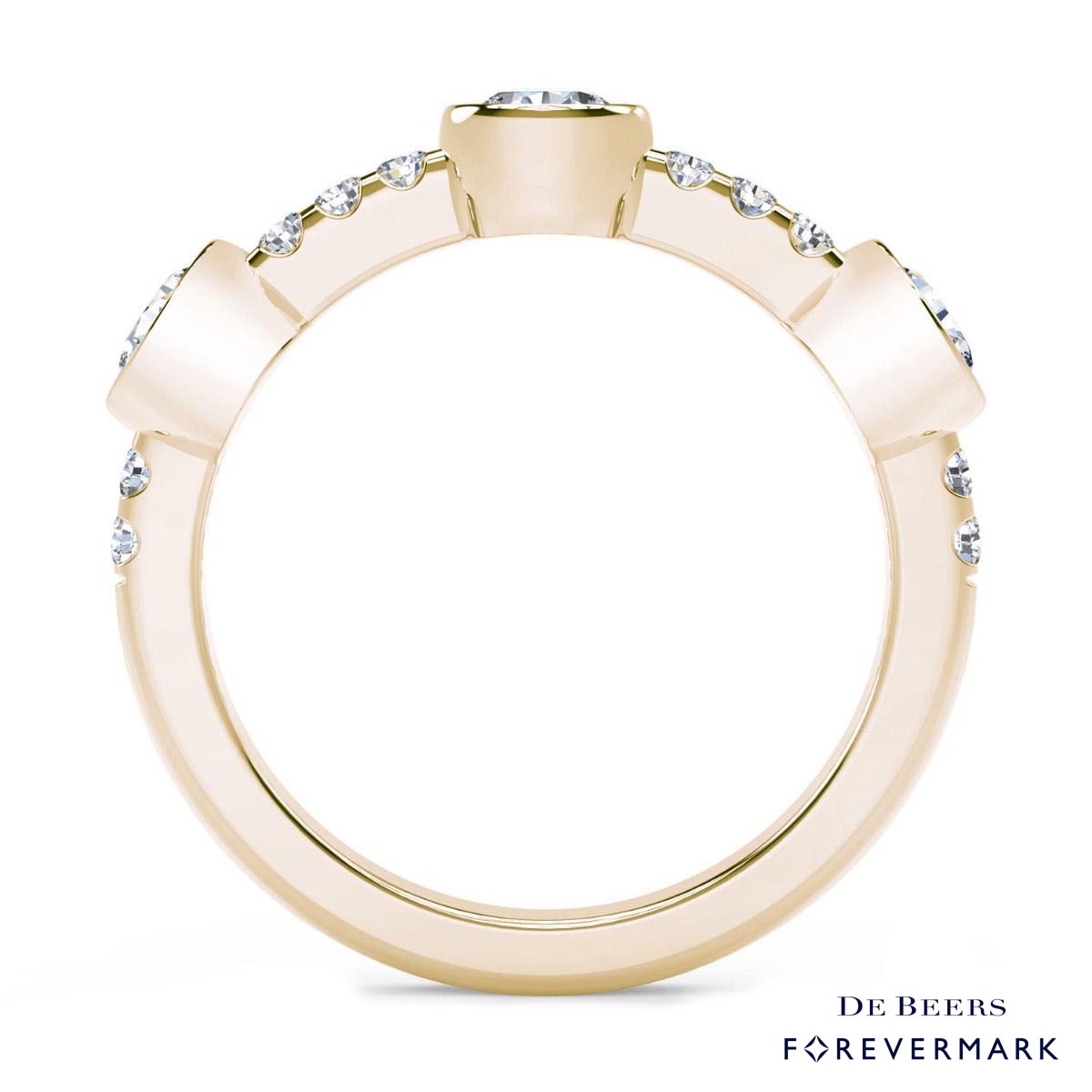 Forevermark Tribute Collection Diamond Stackable Ring in 18kt Yellow Gold (3/8ct tw)