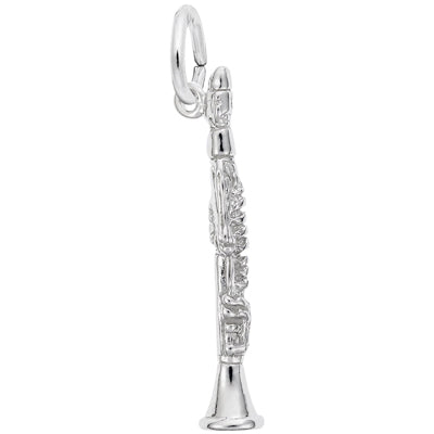 Rembrandt Clarinet Charm in Sterling Silver