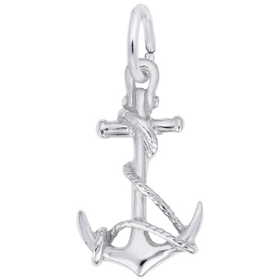 Rembrandt Anchor Charm in Sterling Silver