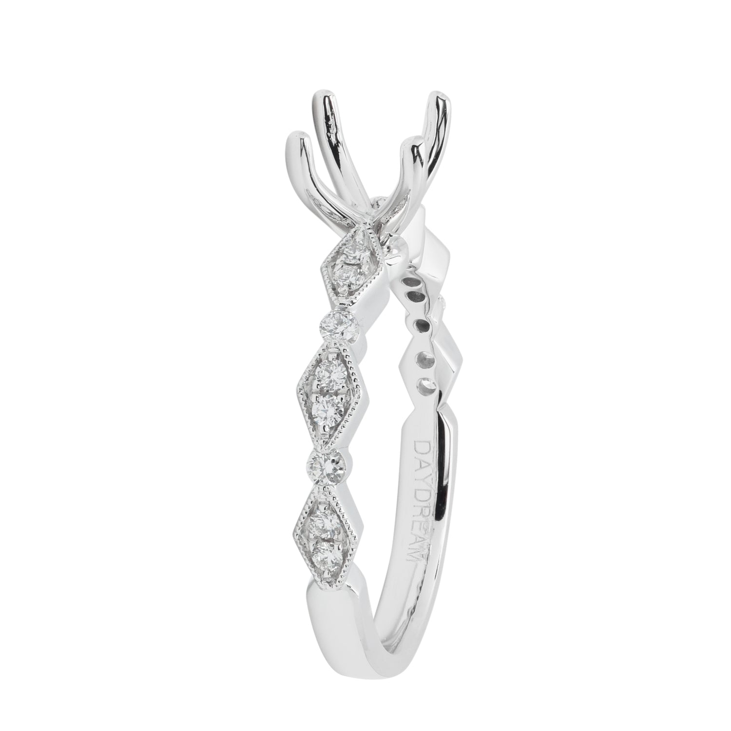 Daydream Diamond Setting in 14kt White Gold (1/5ct tw)