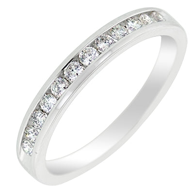 Northern Star Diamond Anniversary Band in 14kt White Gold (1/3ct tw)