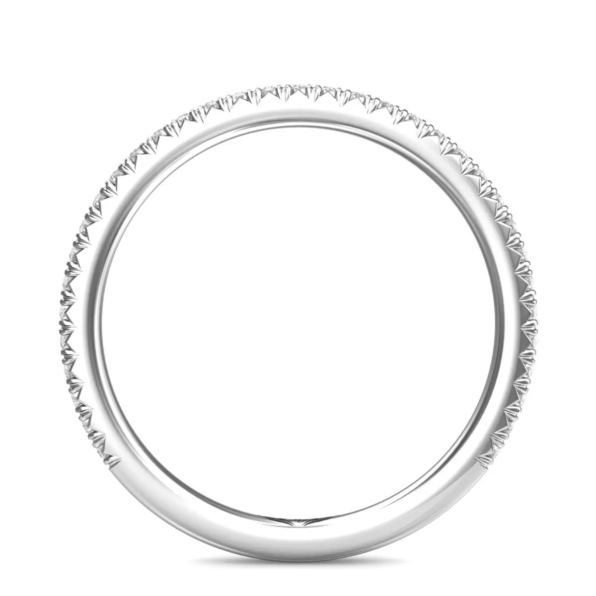 Martin Flyer Diamond Wedding Band in 14kt White Gold (1/5ct tw)