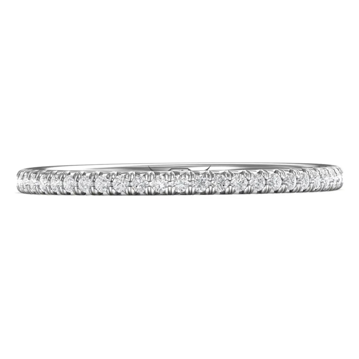 Martin Flyer Diamond Wedding Band in 14kt White Gold (1/5ct tw)