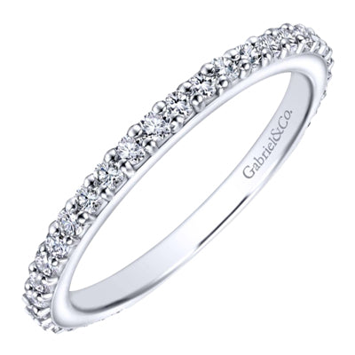 Gabriel Stackable Diamond Band in 14kt White Gold (3/8ct tw)