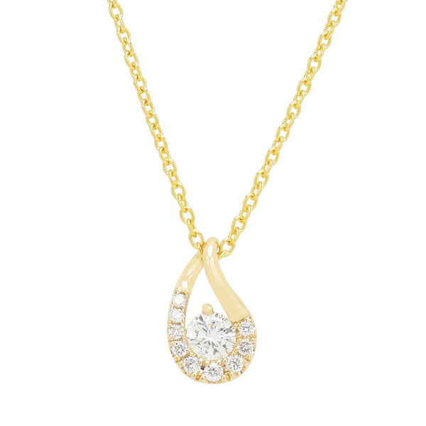 Vintage 10kt yellow gold and diamonds pendant offers by NPS