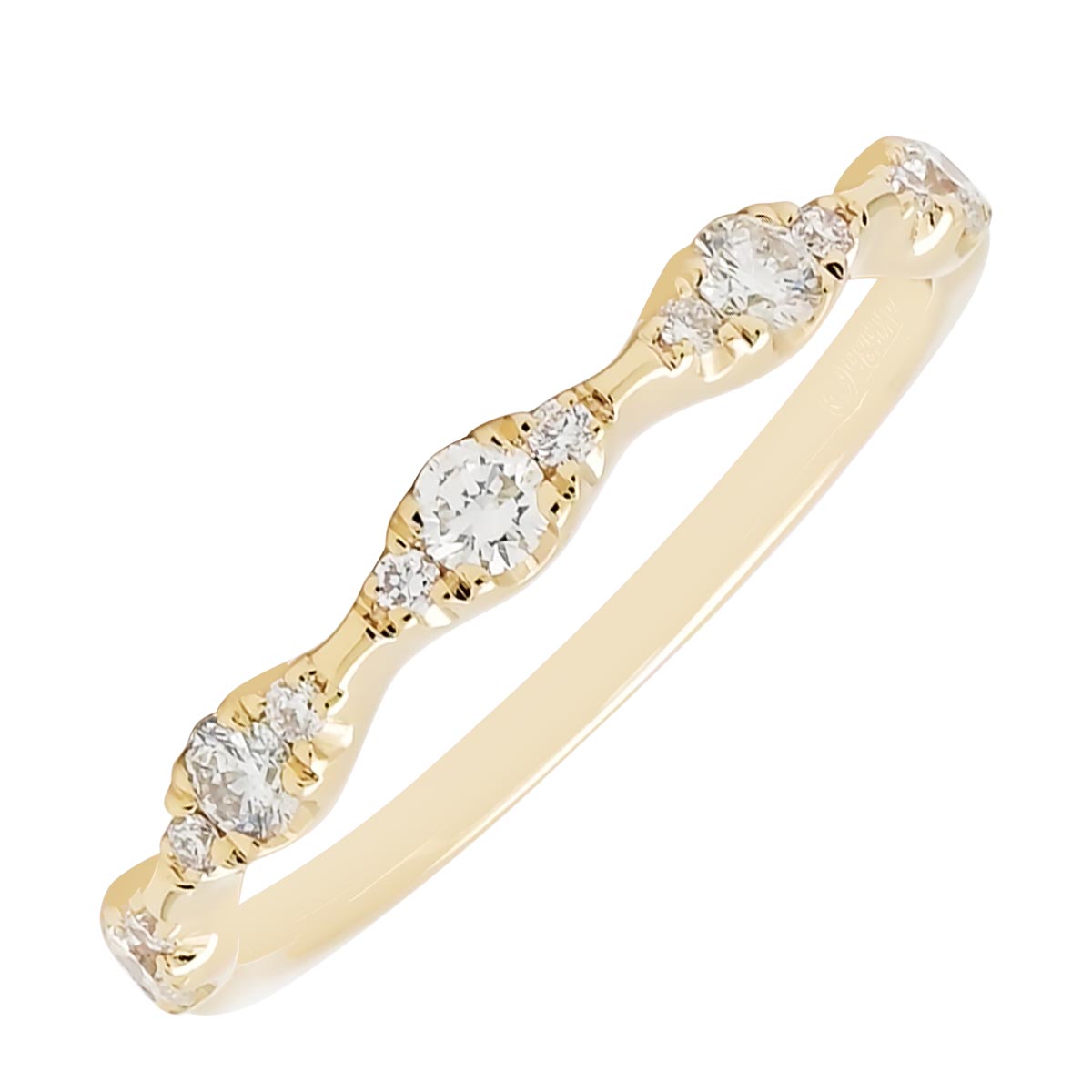 Diamond Wedding Band in 14kt Yellow Gold (1/3ct tw)