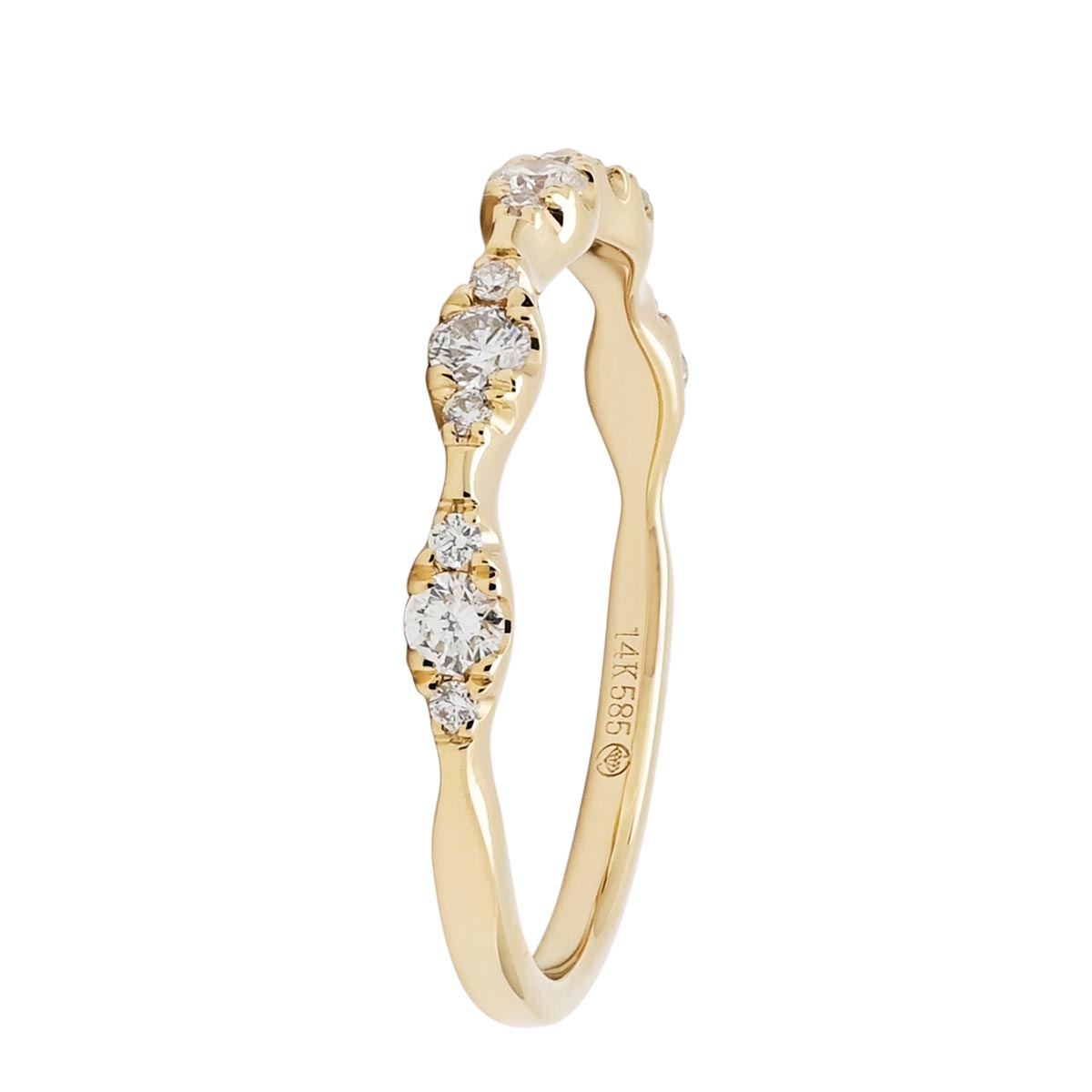 Diamond Wedding Band in 14kt Yellow Gold (1/3ct tw)