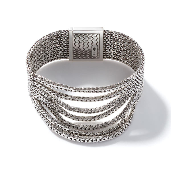 John Hardy Classic Chain Collection Box Chain Bracelet in Sterling Sil –  Day's Jewelers