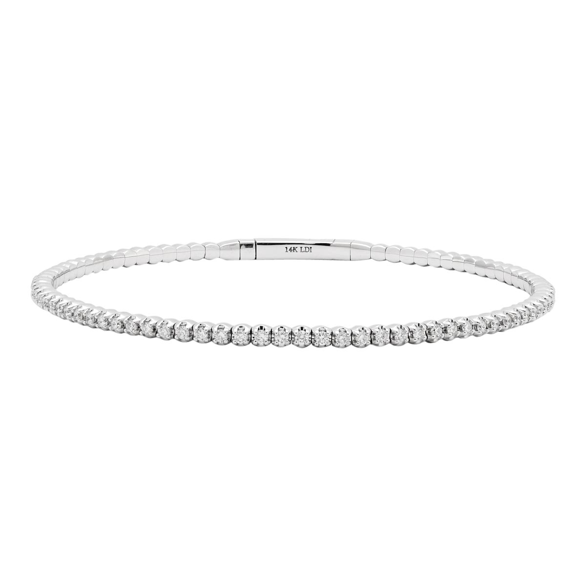 Diamond Bracelet in 14kt White Gold (1ct tw)