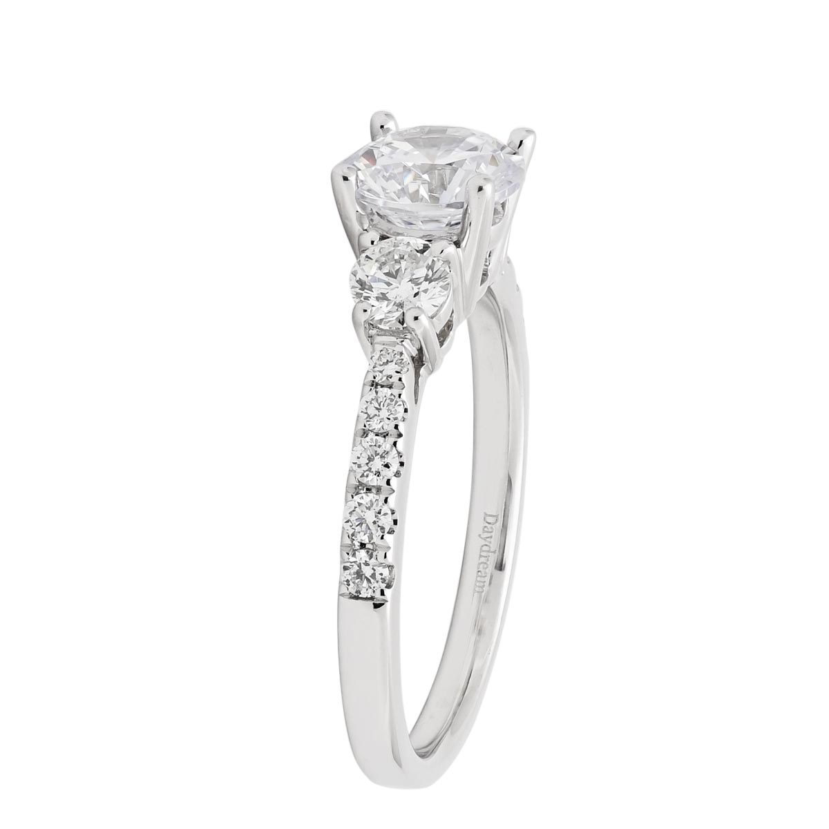 Daydream Diamond Engagement Ring Setting in 14kt White Gold (3/8ct tw)