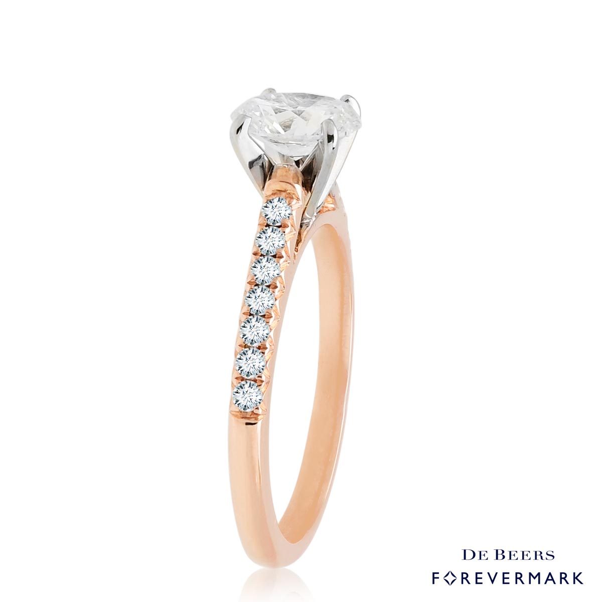 De beers oval diamond on sale ring