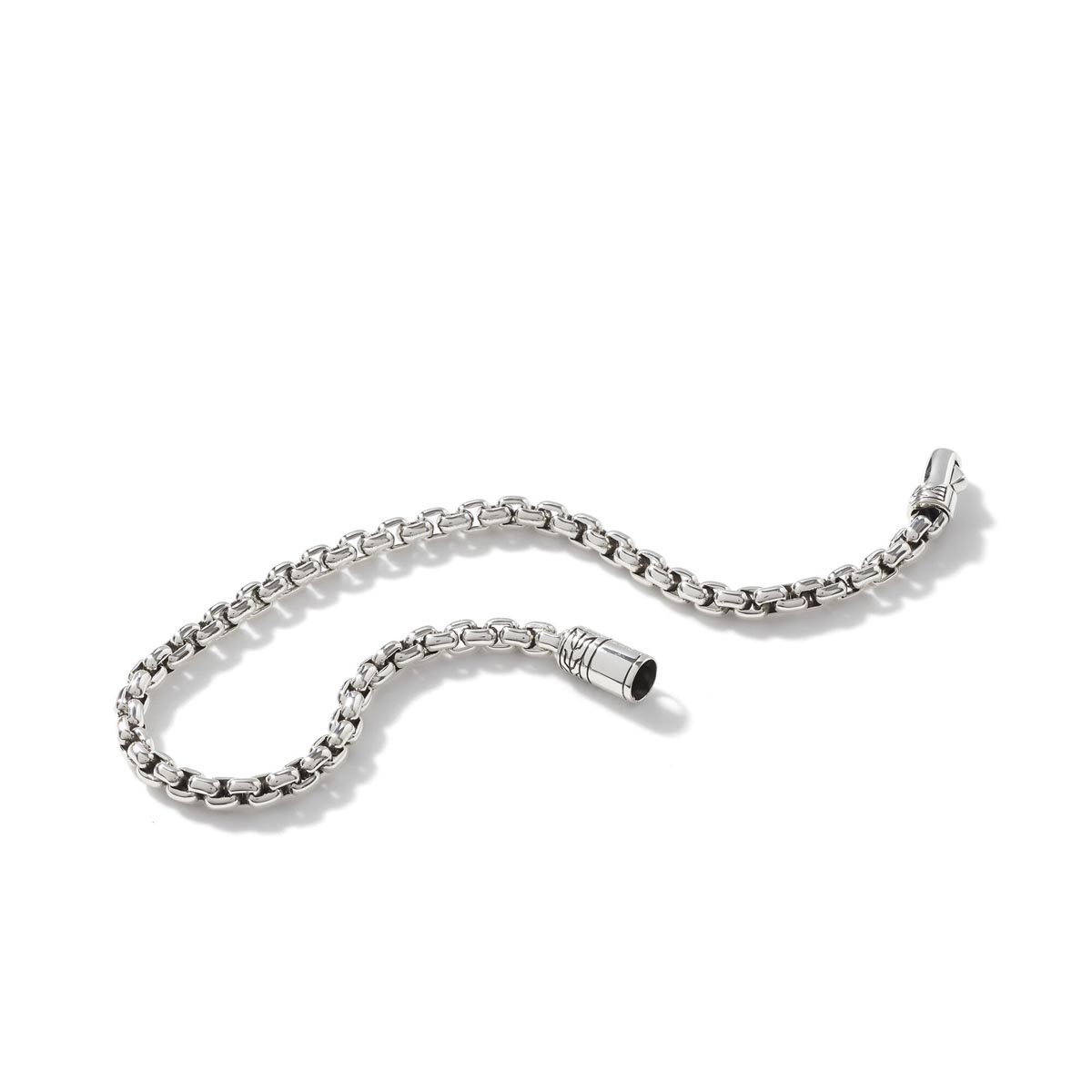 John Hardy Classic Chain Collection Box Chain Bracelet in Sterling Silver