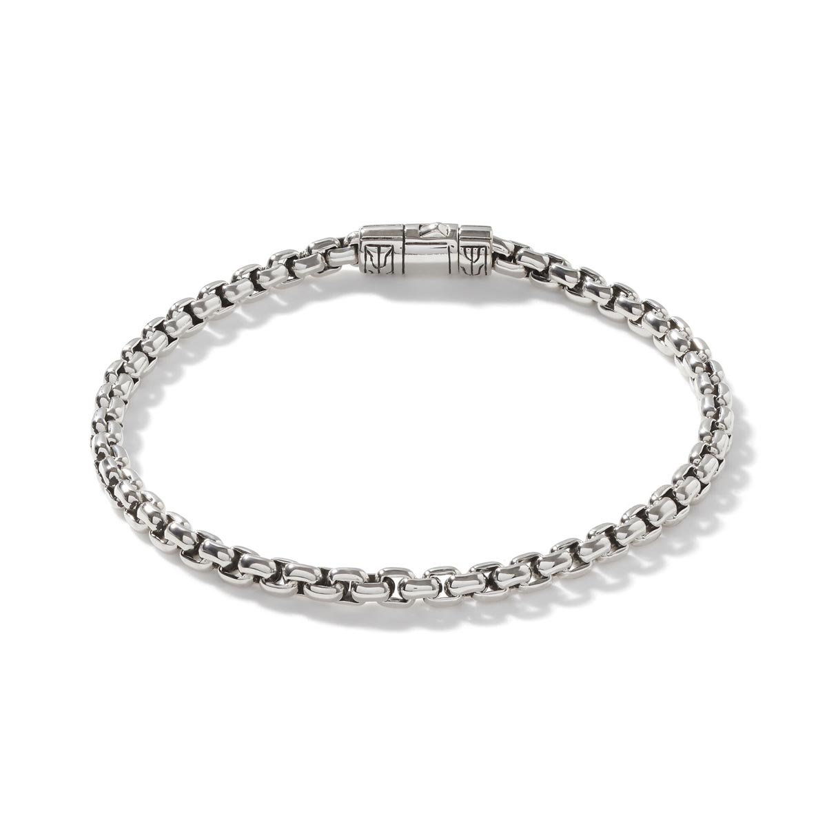 John Hardy Classic Chain Collection Box Chain Bracelet in Sterling Silver