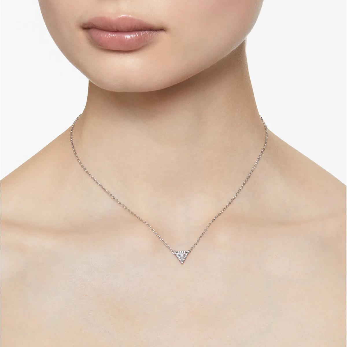 Swarovski Crystal Triangle Ortyx Necklace