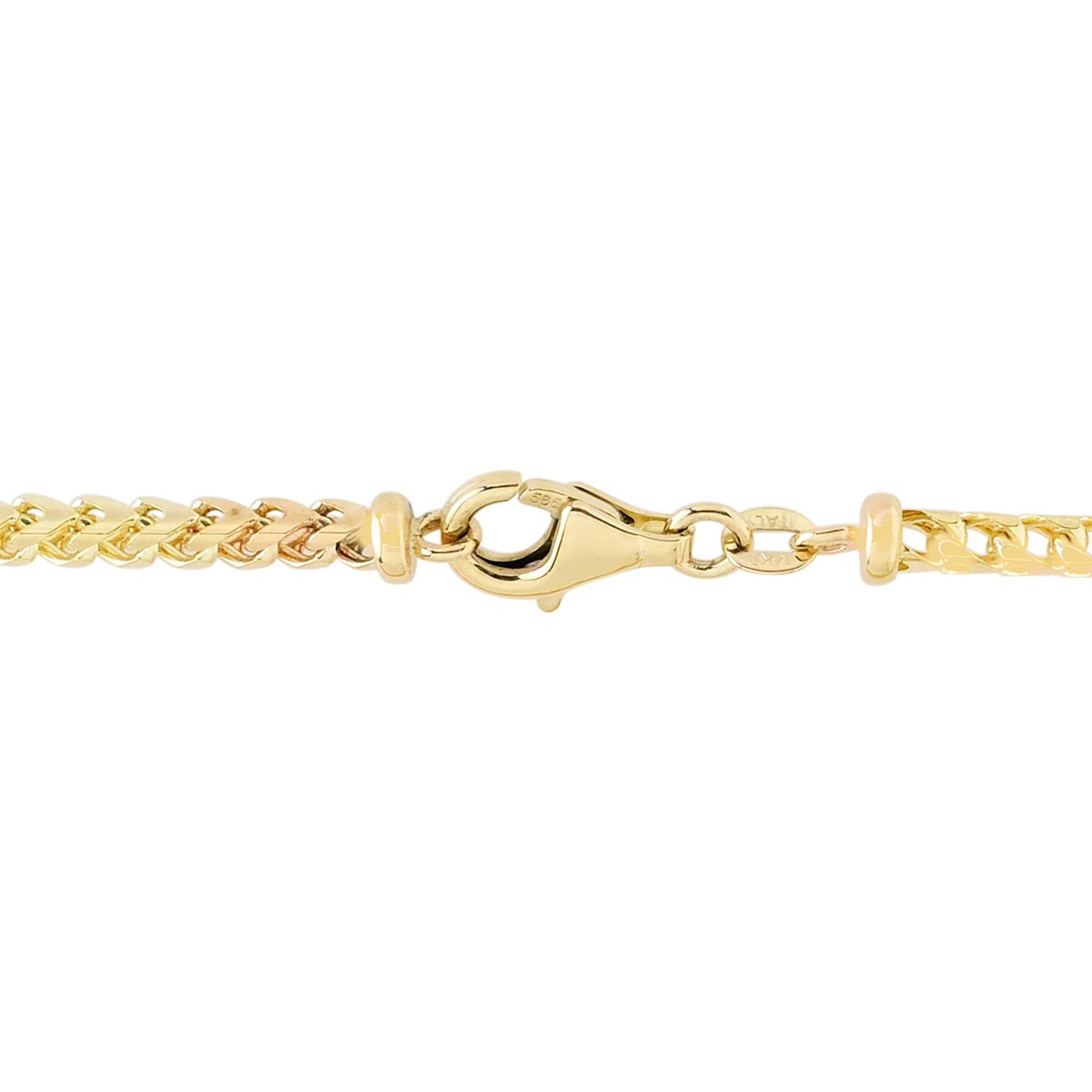 Franco Chain in 14kt Yellow Gold (22 inches and 3mm wide)