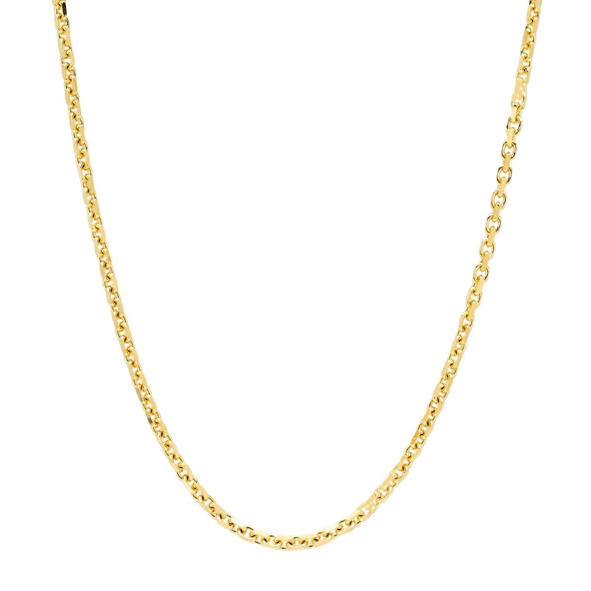 Anchoro Chain in 14kt Yellow Gold (22 inches and 3.2mm wide)