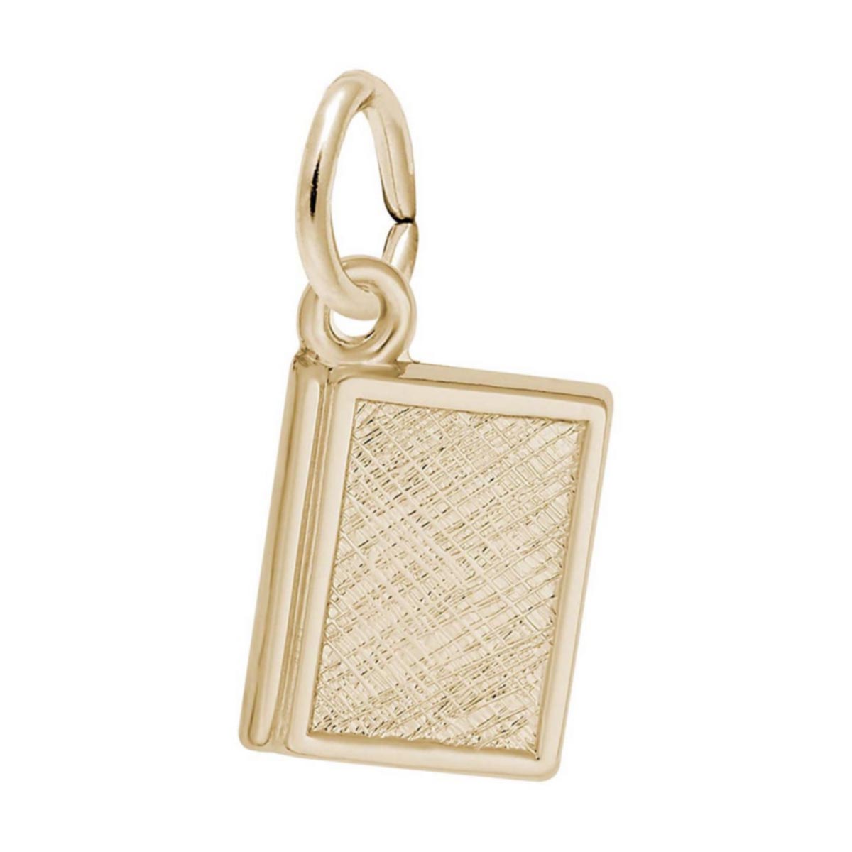 Rembrandt Book Charm in 10kt Yellow Gold