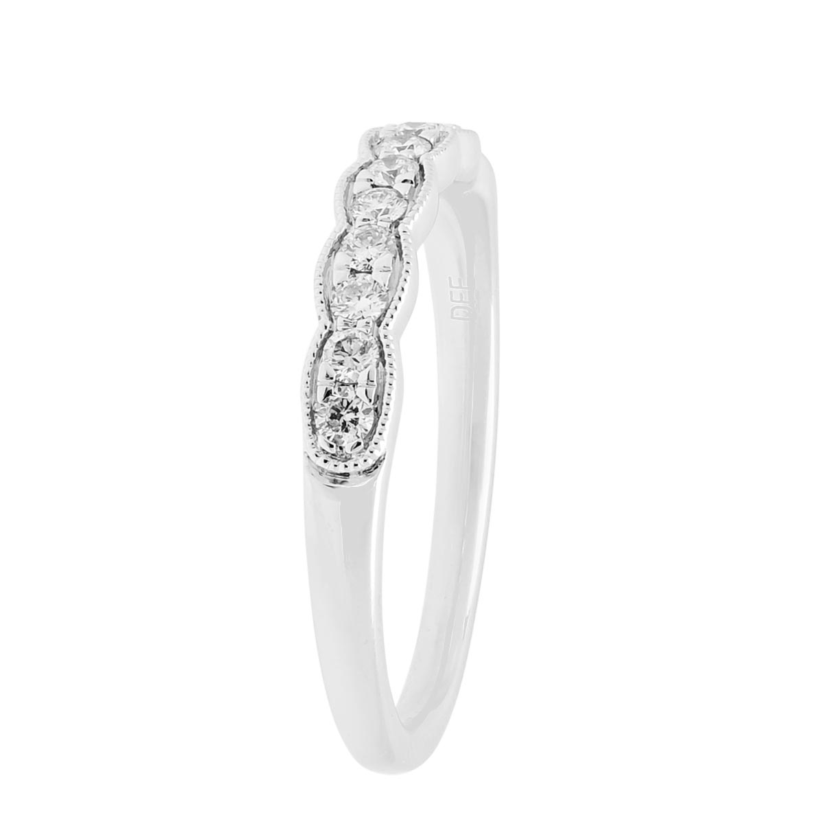 Diamond Wedding Band in 14kt White Gold (1/4ct tw)