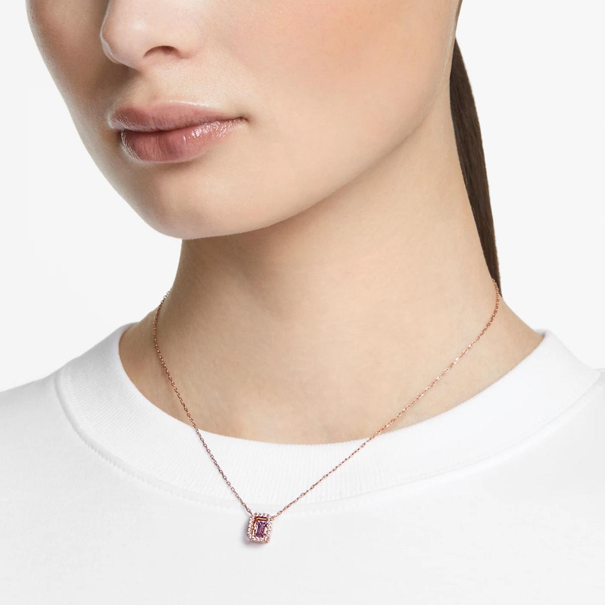 Shop Swarovski Hyperbola Crystal Dancing Heart Pendant Necklace | Saks  Fifth Avenue