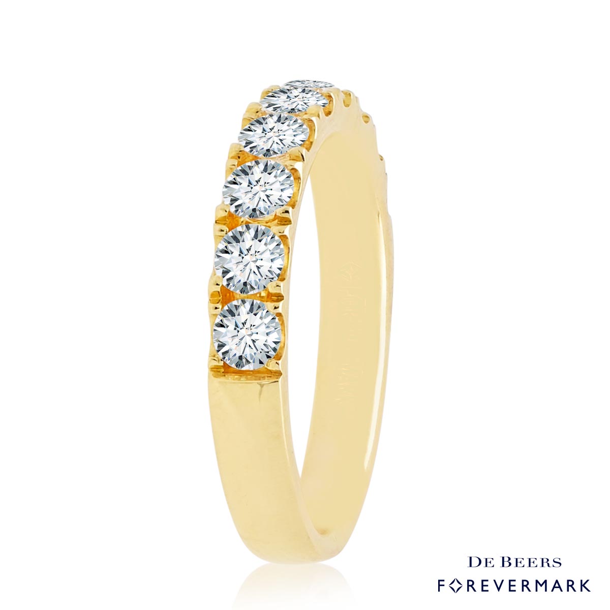 Forevermark Diamond Wedding Band in 18kt Yellow Gold (1ct tw)