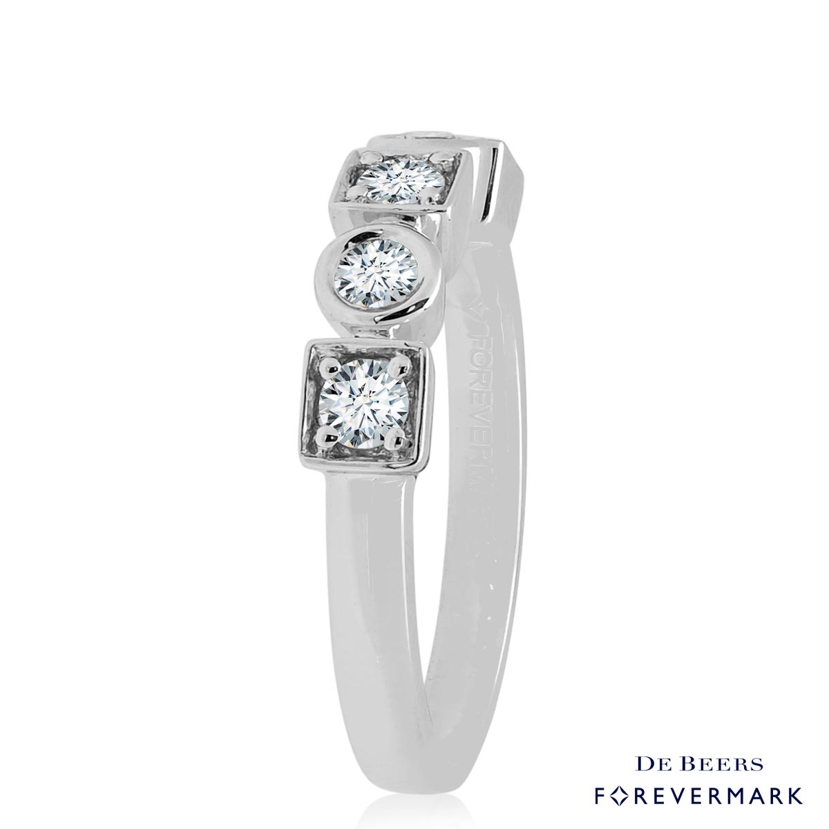 Forevermark Tribute Collection Diamond Ring in 18kt White Gold (3/8ct tw)