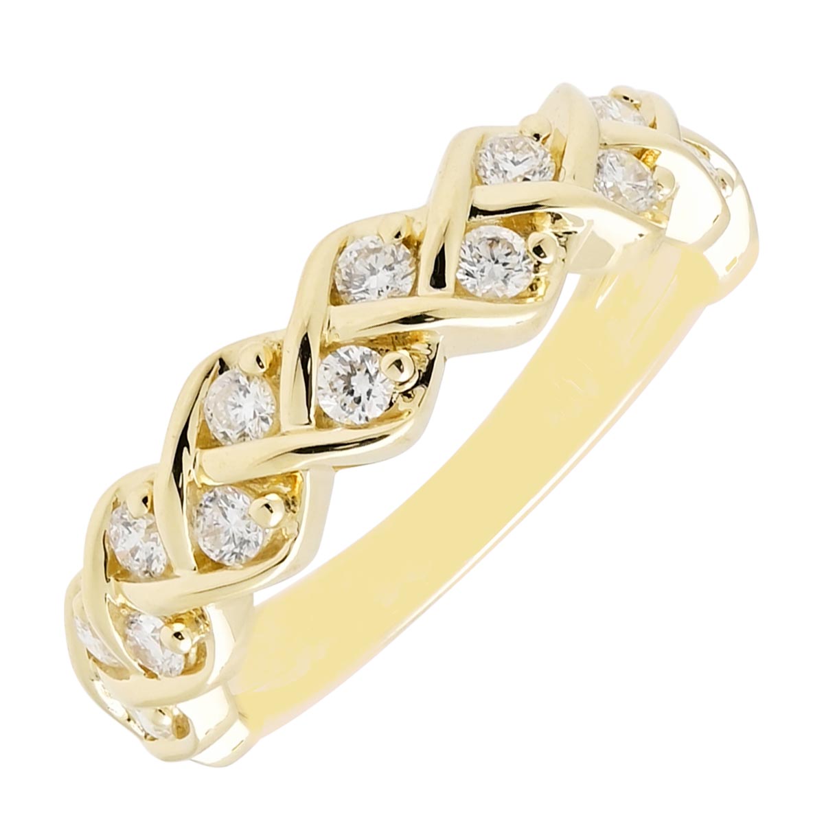 Diamond Fashion Ring in 14kt Yellow Gold (1/2ct tw)