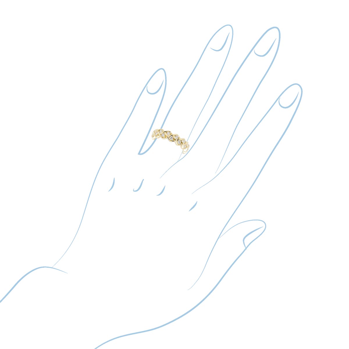 Diamond Fashion Ring in 14kt Yellow Gold (1/2ct tw)