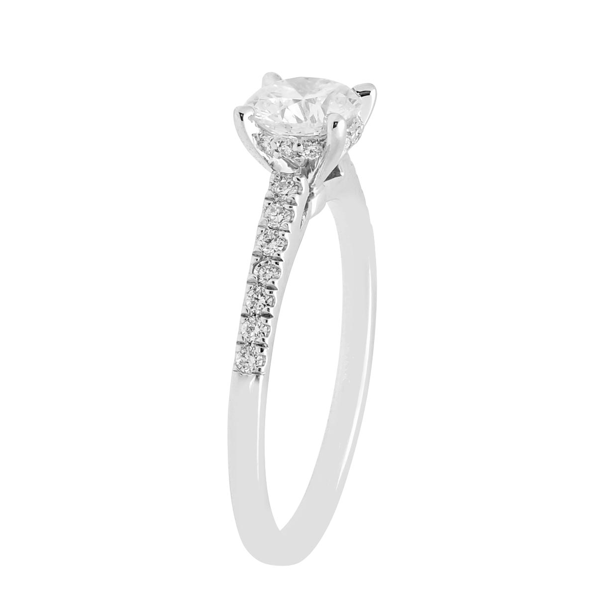 Diamond Engagement Ring in 14kt White Gold (7/8ct tw)