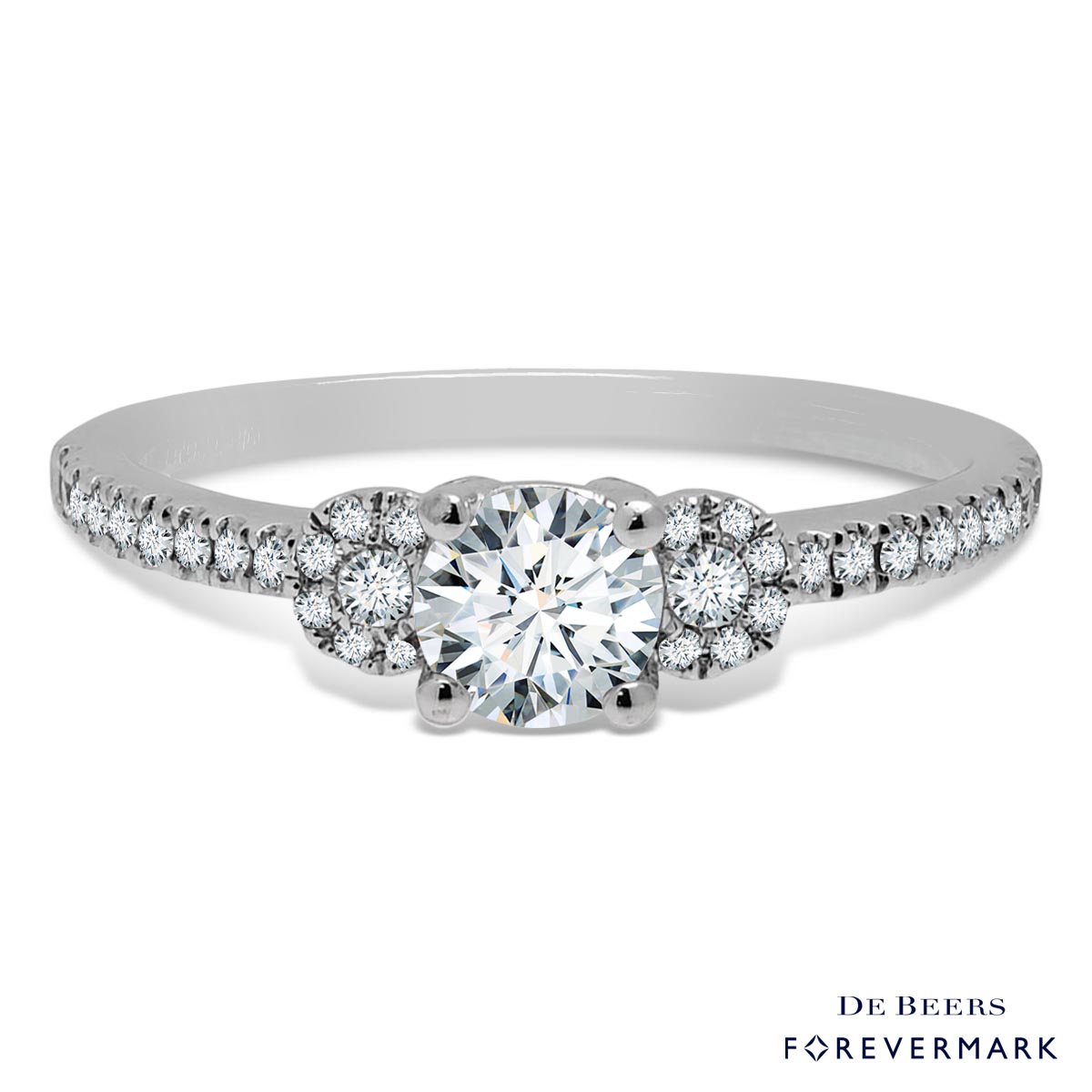 Forevermark Diamond Ring in 18kt White Gold (5/8ct tw)