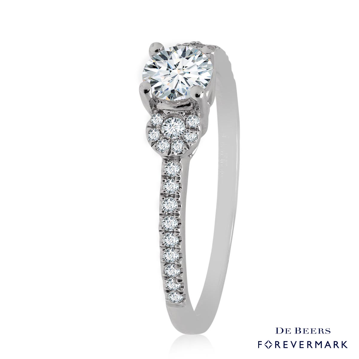 Forevermark Diamond Ring in 18kt White Gold (5/8ct tw)