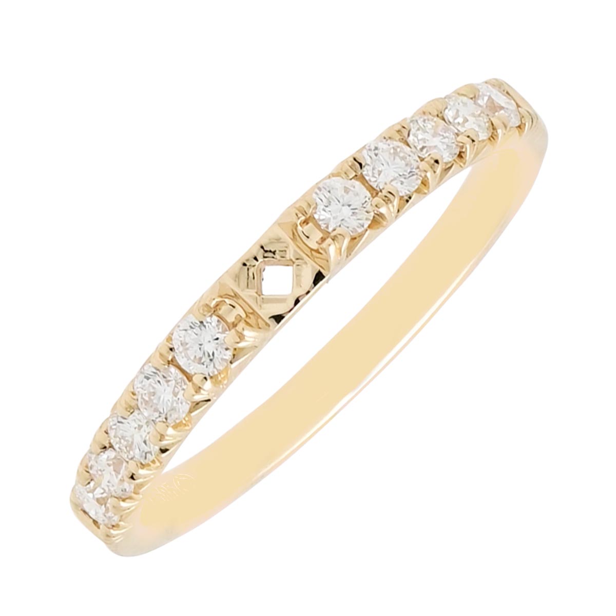 Diamond Engagement Ring Setting in 14kt Yellow Gold (1/3ct tw)