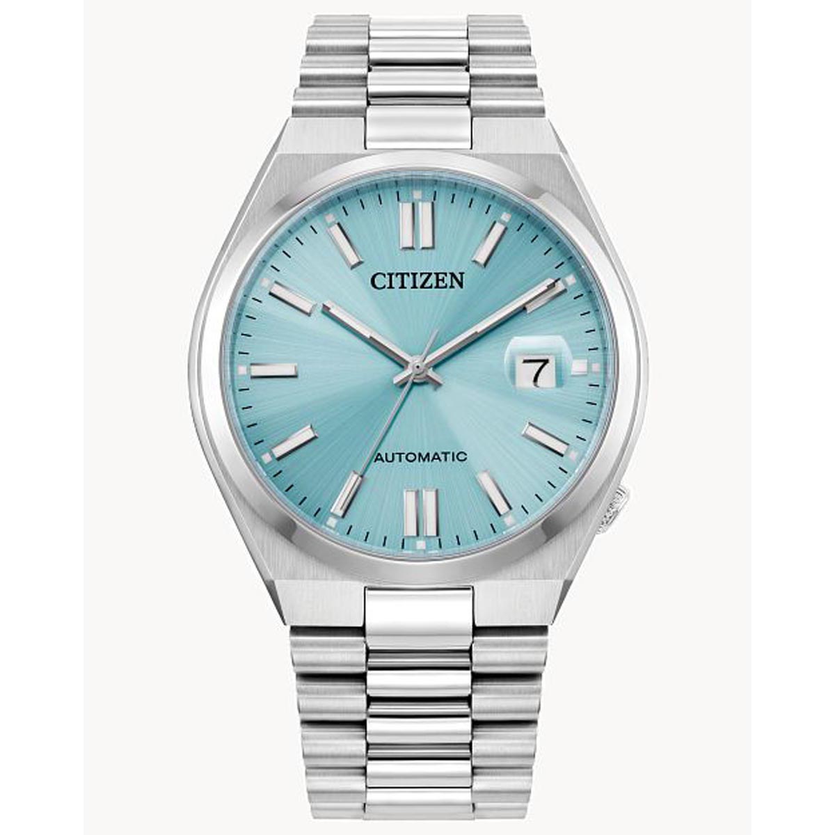 Citizen Tsuyosa Watch with Blue Dial and Stainless Steel Bracelet (automatic movement)