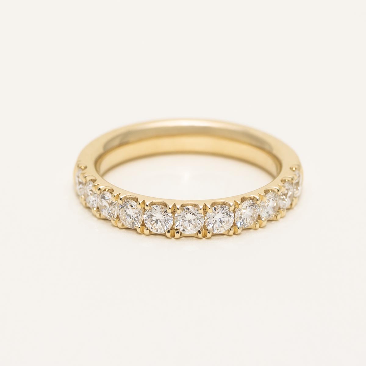 Diamond Wedding Band in 14kt Yellow Gold (1ct tw)