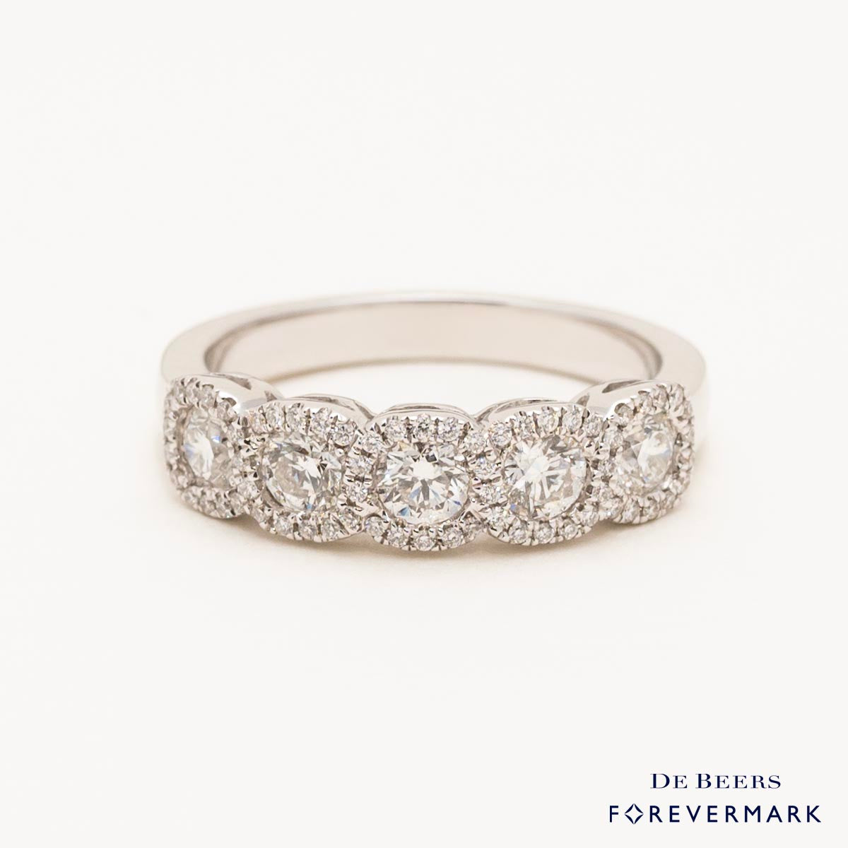 Forevermark Center of My Universe Diamond Band in 18kt White Gold (7/8ct tw)