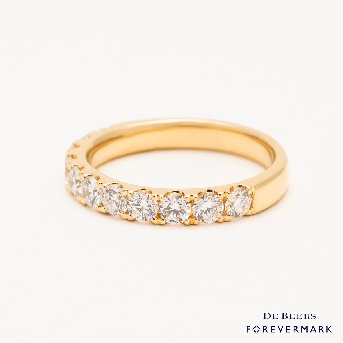 Forevermark Diamond Wedding Band in 18kt Yellow Gold (1ct tw)