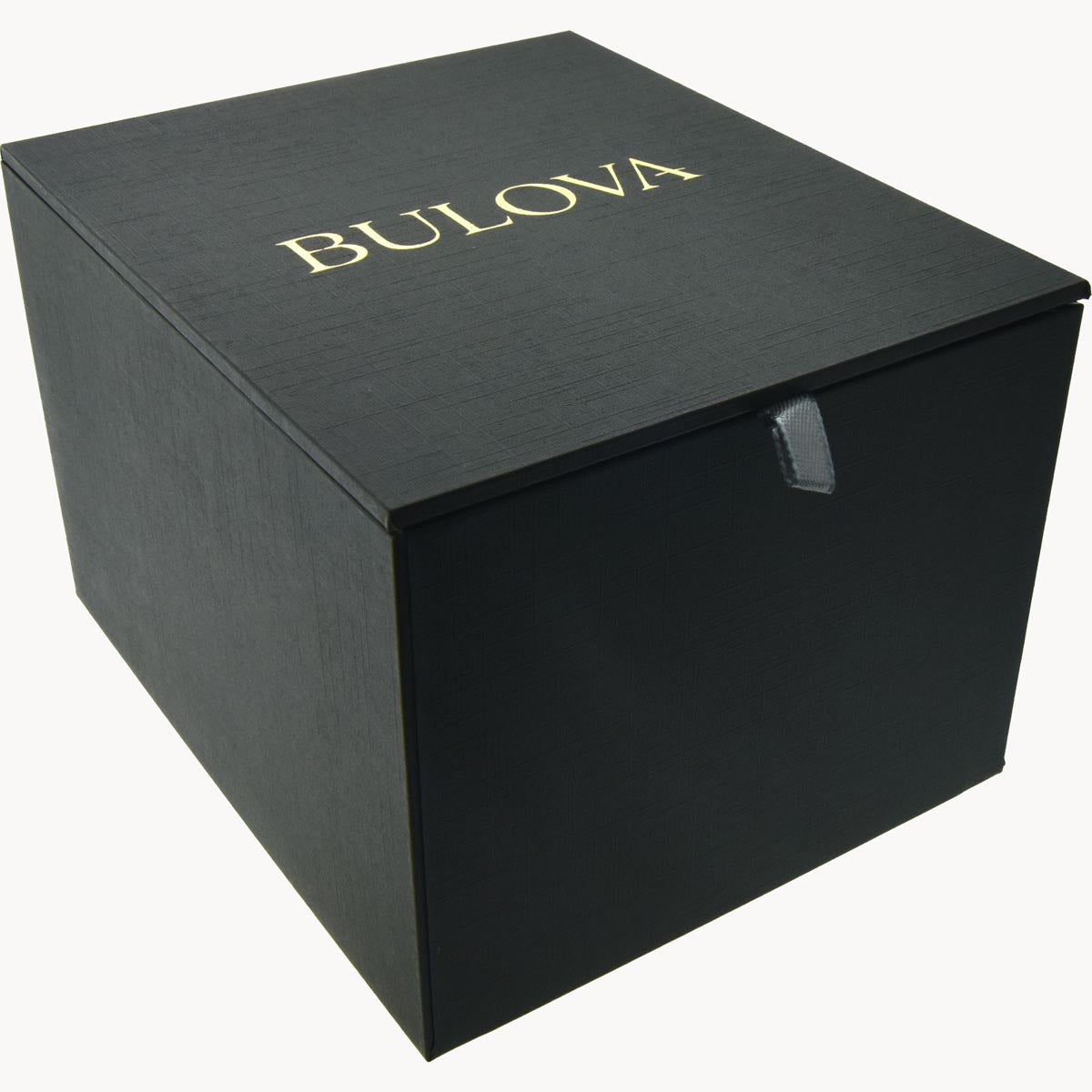 Bulova Sutton Mens Chronograph Watch with Black Dial and Black Leather Strap (quartz movement)