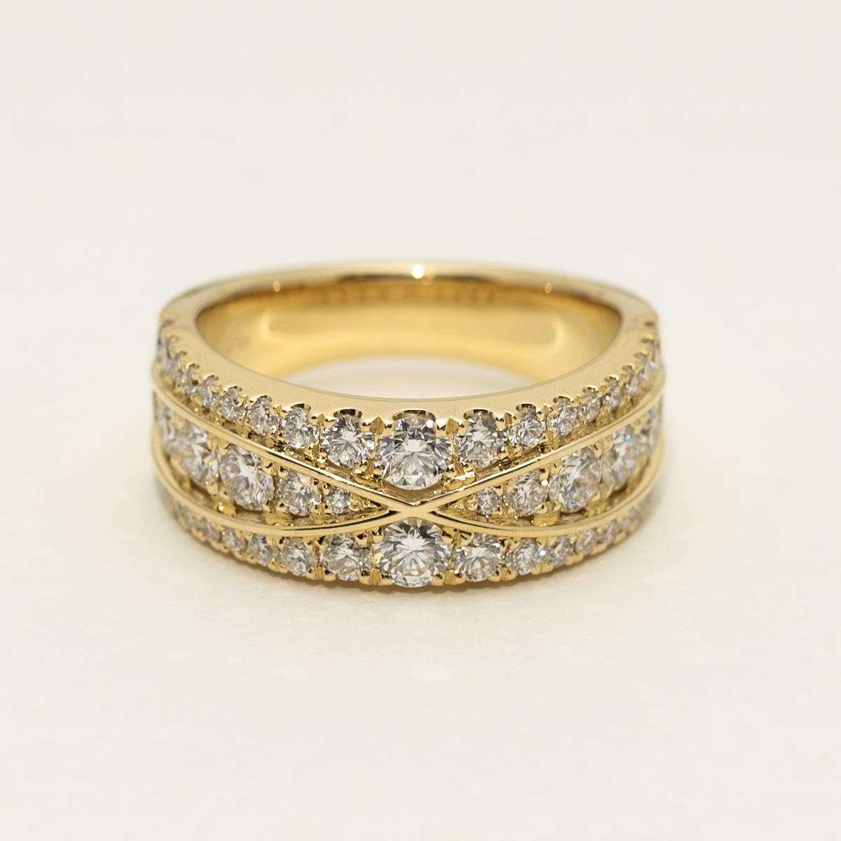 Memoire Harper Diamond Fashion Ring in 18kt Yellow Gold (1 3/8ct tw)