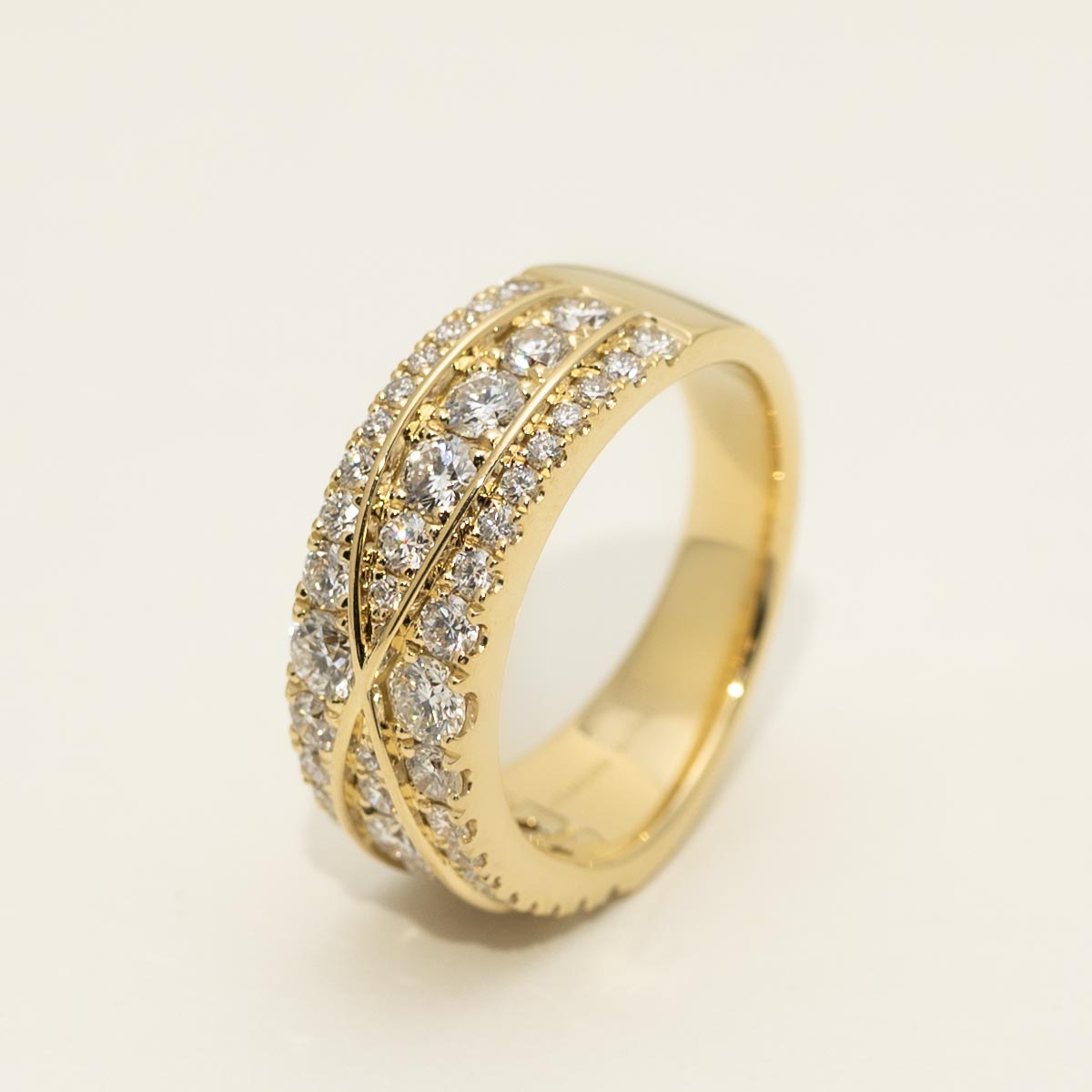 Memoire Harper Diamond Fashion Ring in 18kt Yellow Gold (1 3/8ct tw)