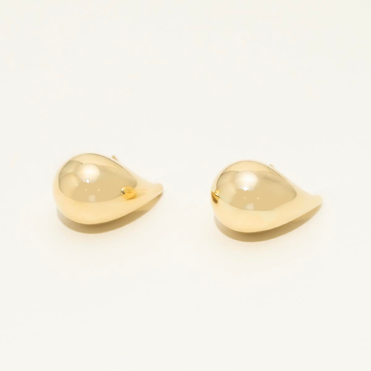 Raindrop Earrings in 14kt Yellow Gold (20mm)